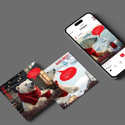 social media mockup